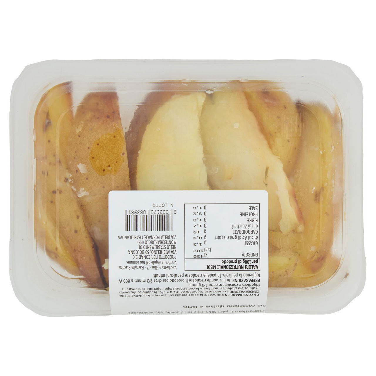 CONAD Gustosamente Patate Rustiche al Forno 300 g