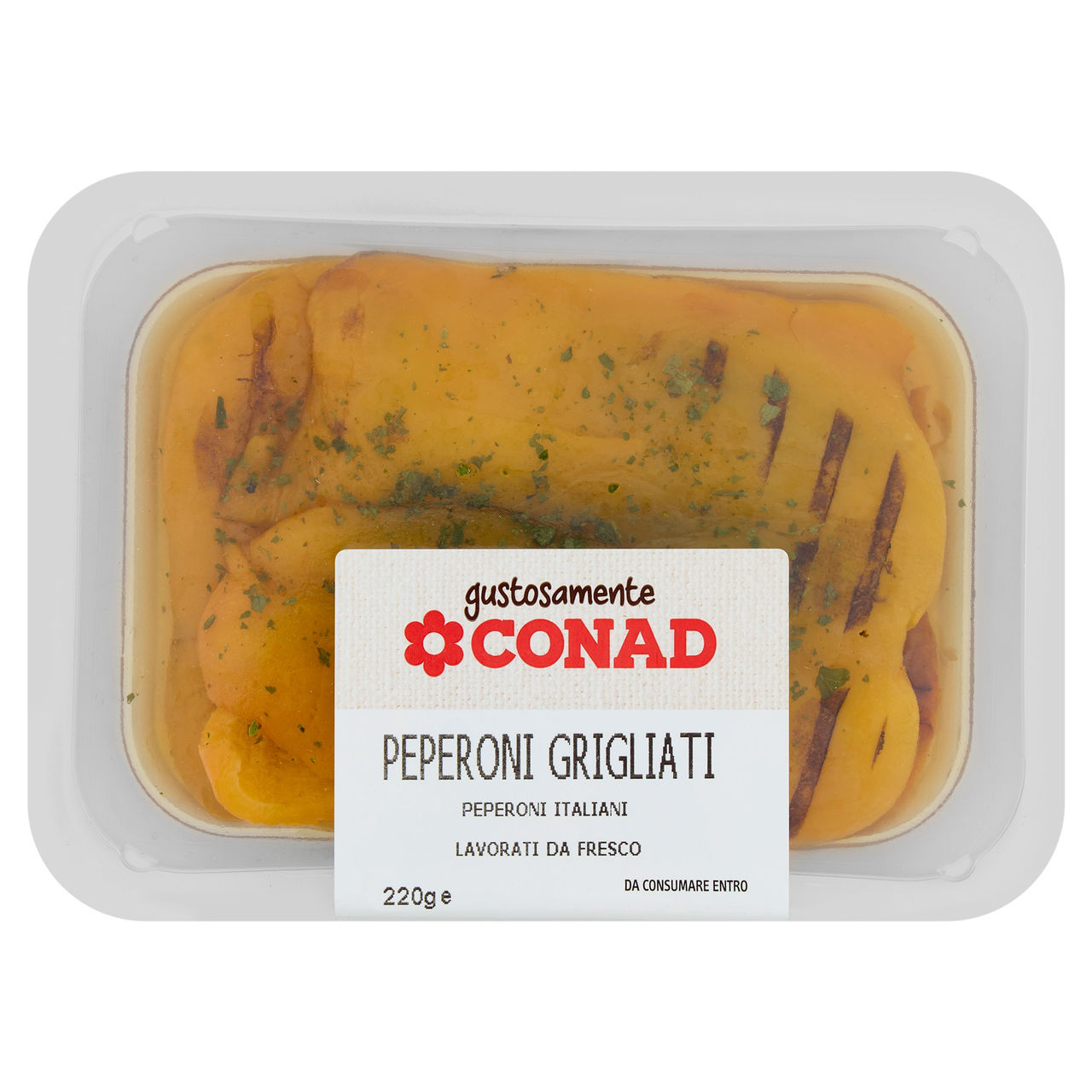 Peperoni Grigliati 220 g Gustosamente Conad