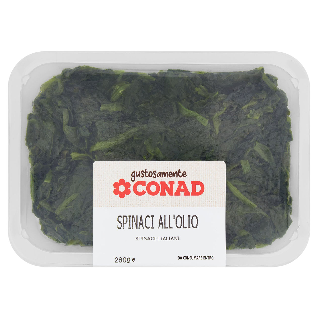 Spinaci all'olio 280 g Conad in vendita online