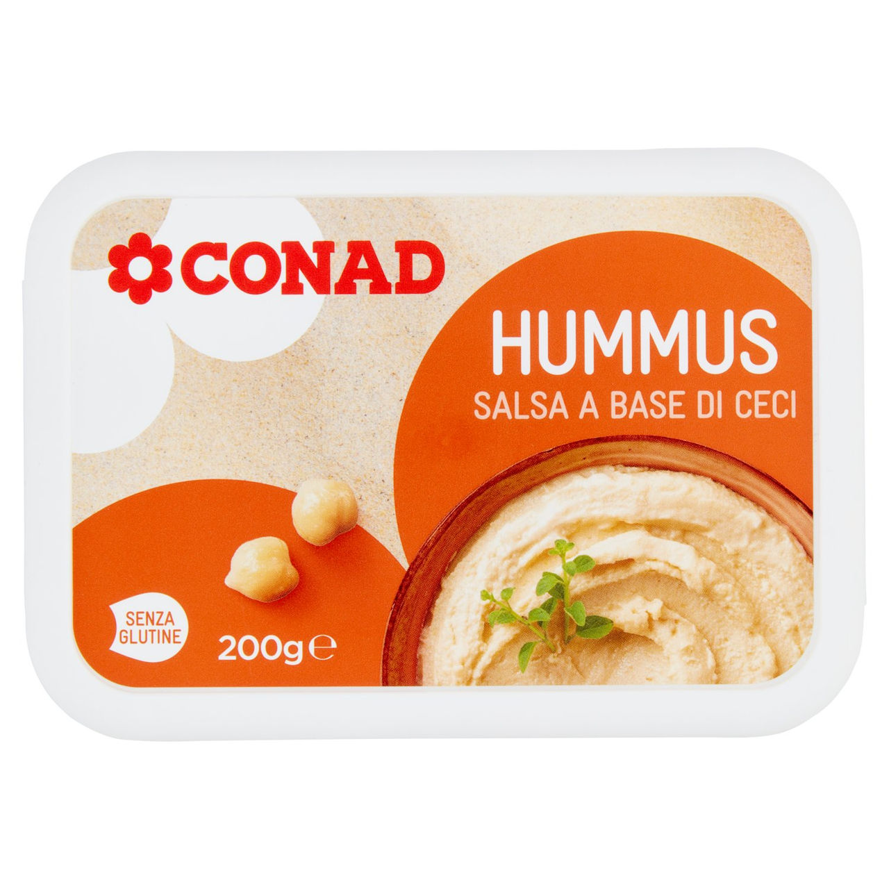 CONAD Hummus Salsa a Base di Ceci 200 g