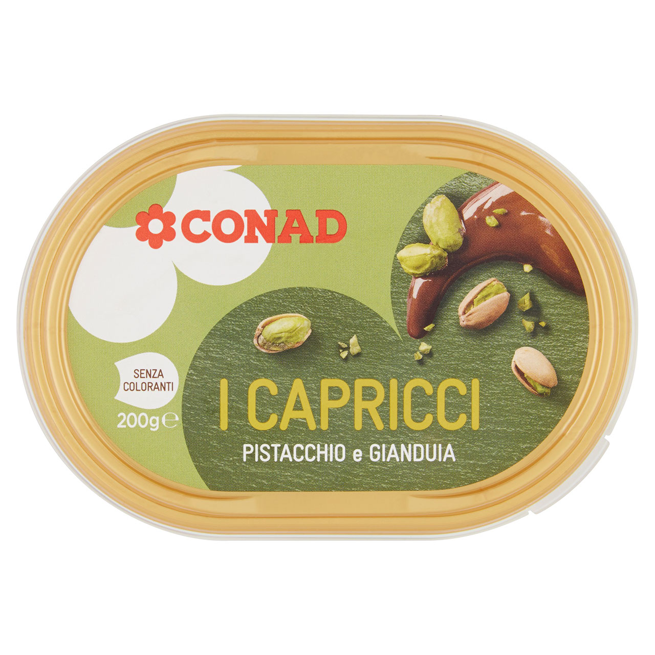 Gelato Pistacchio e Gianduia Capricci Conad