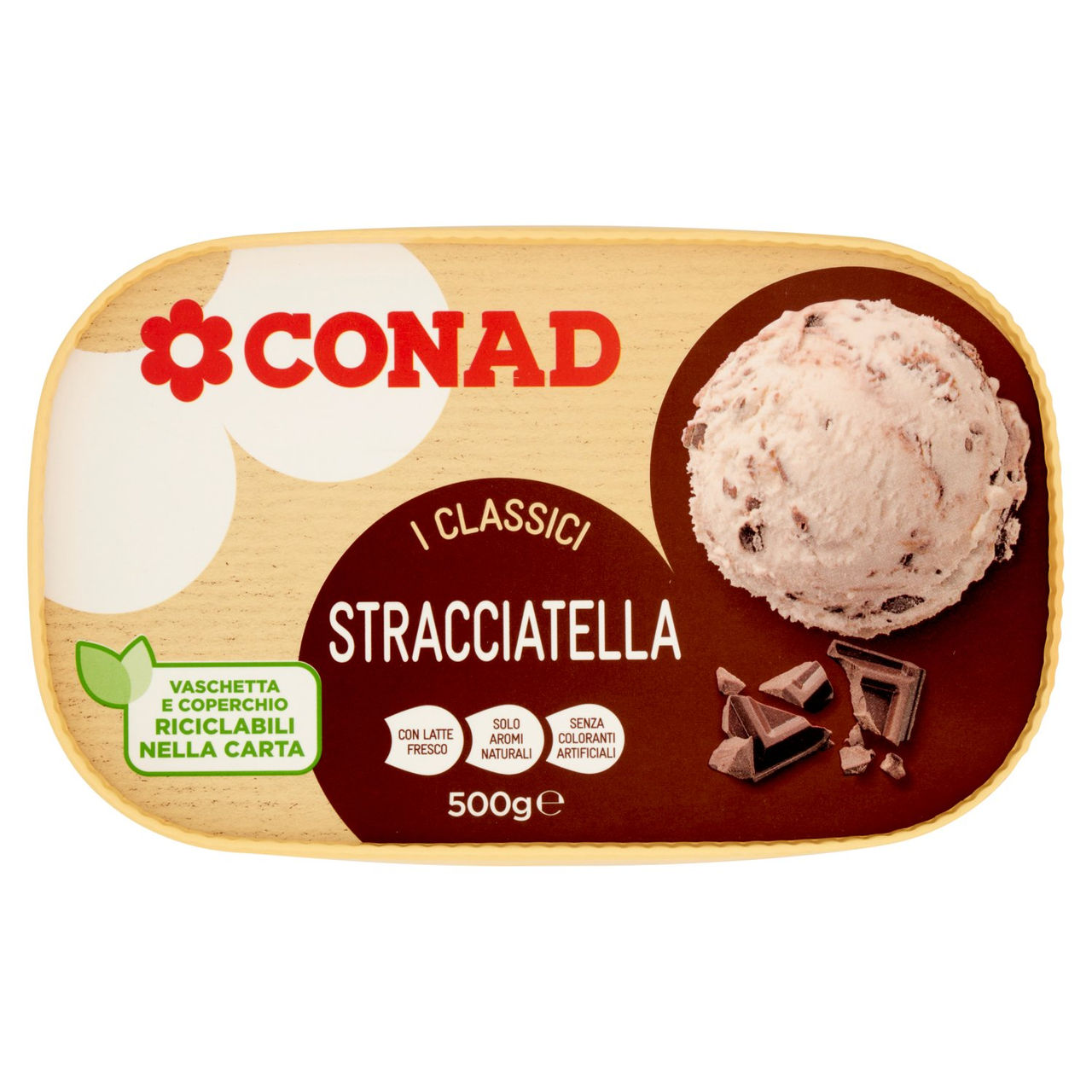 Gelato Stracciatella 500g Conad in vendita online