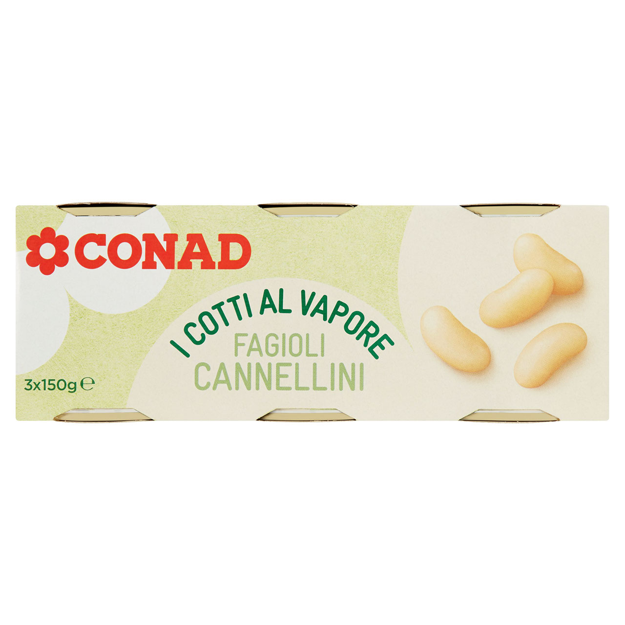 I Cotti al Vapore Fagioli Cannellini Conad