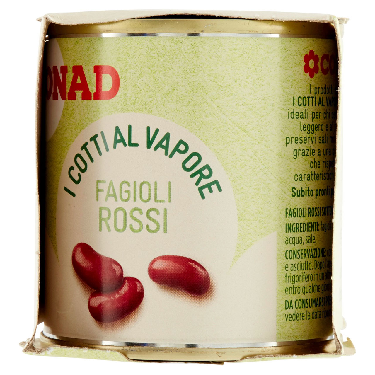 Fagioli Rossi Cotti al Vapore 3x150g Conad