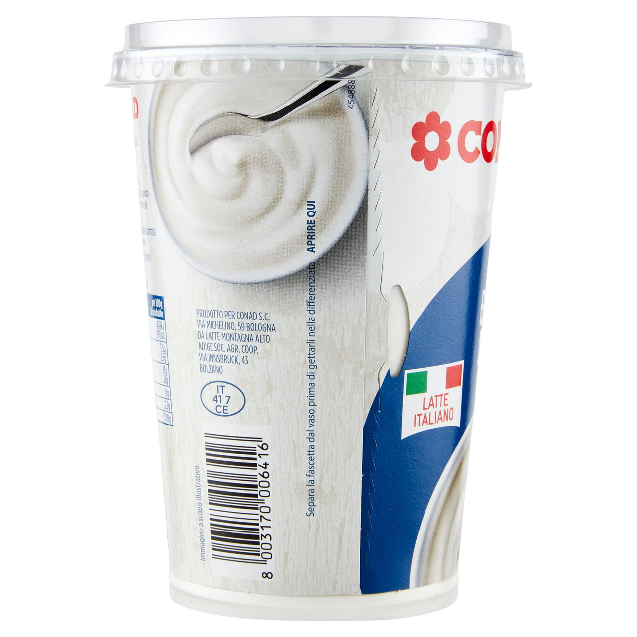 I Cremosi Bianco Dolce Yogurt intero 500 g