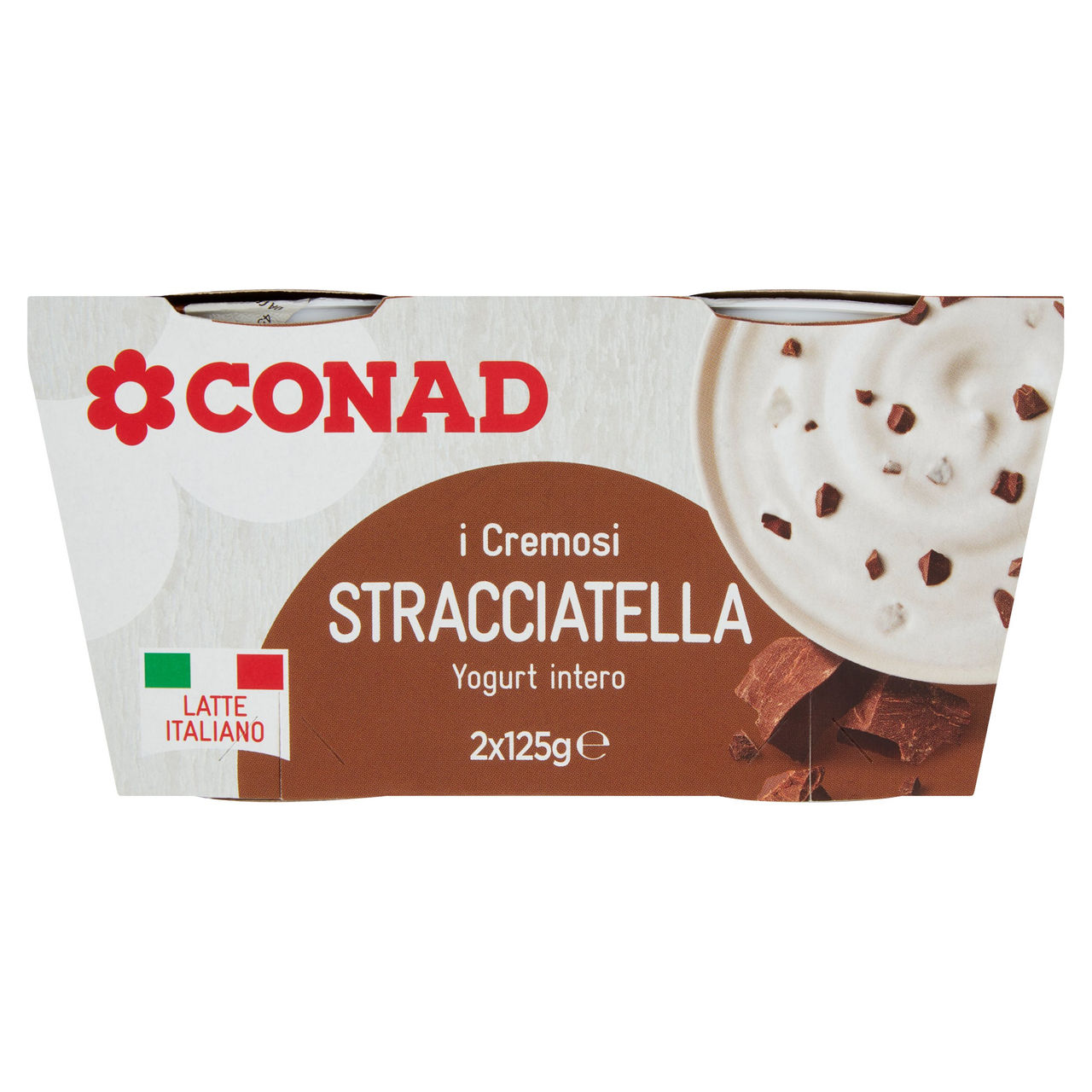 Yogurt Intero Stracciatella 2x125g Conad online