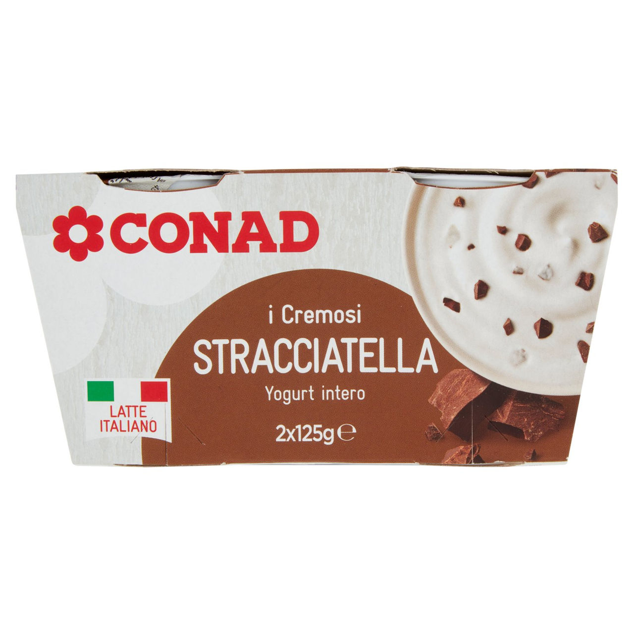 Yogurt Intero Stracciatella 2x125g Conad online