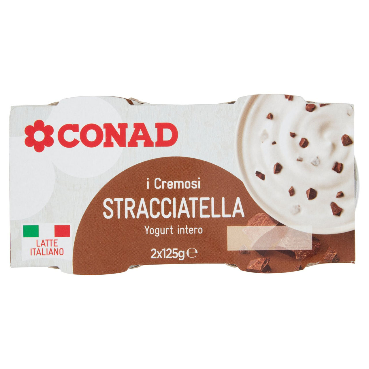 Yogurt Intero Stracciatella 2x125g Conad online