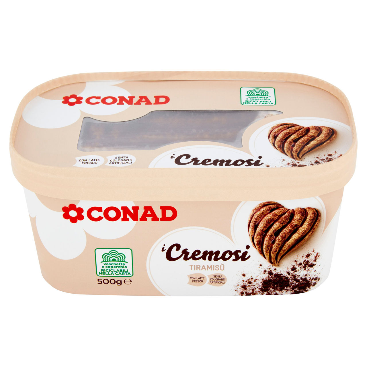 I Cremosi Tiramisù 500 g Conad in vendita online