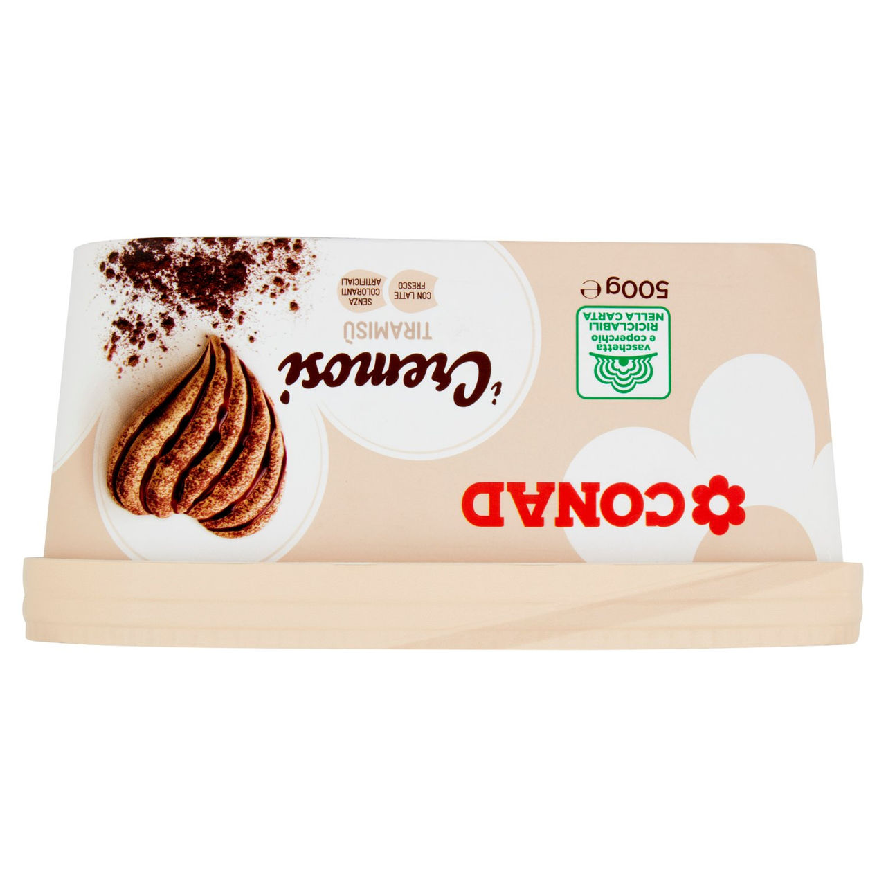 I Cremosi Tiramisù 500 g Conad in vendita online