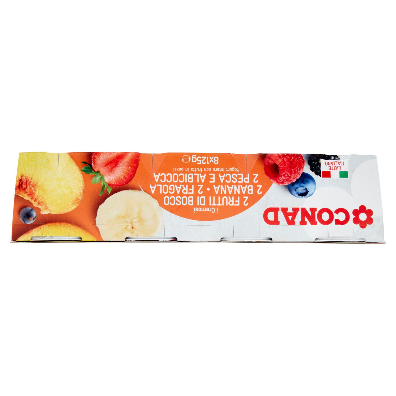 Yogurt Assortiti alla Frutta 8 x 125 g Conad