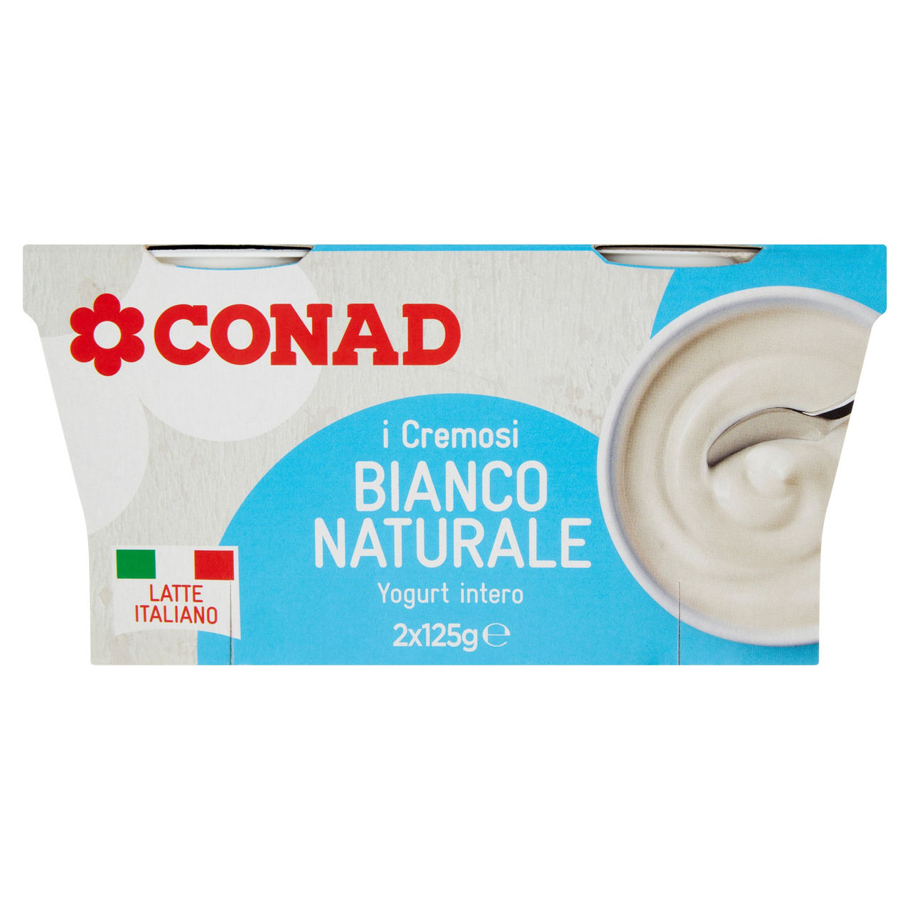 Yogurt Intero 2x125g Conad in vendita online