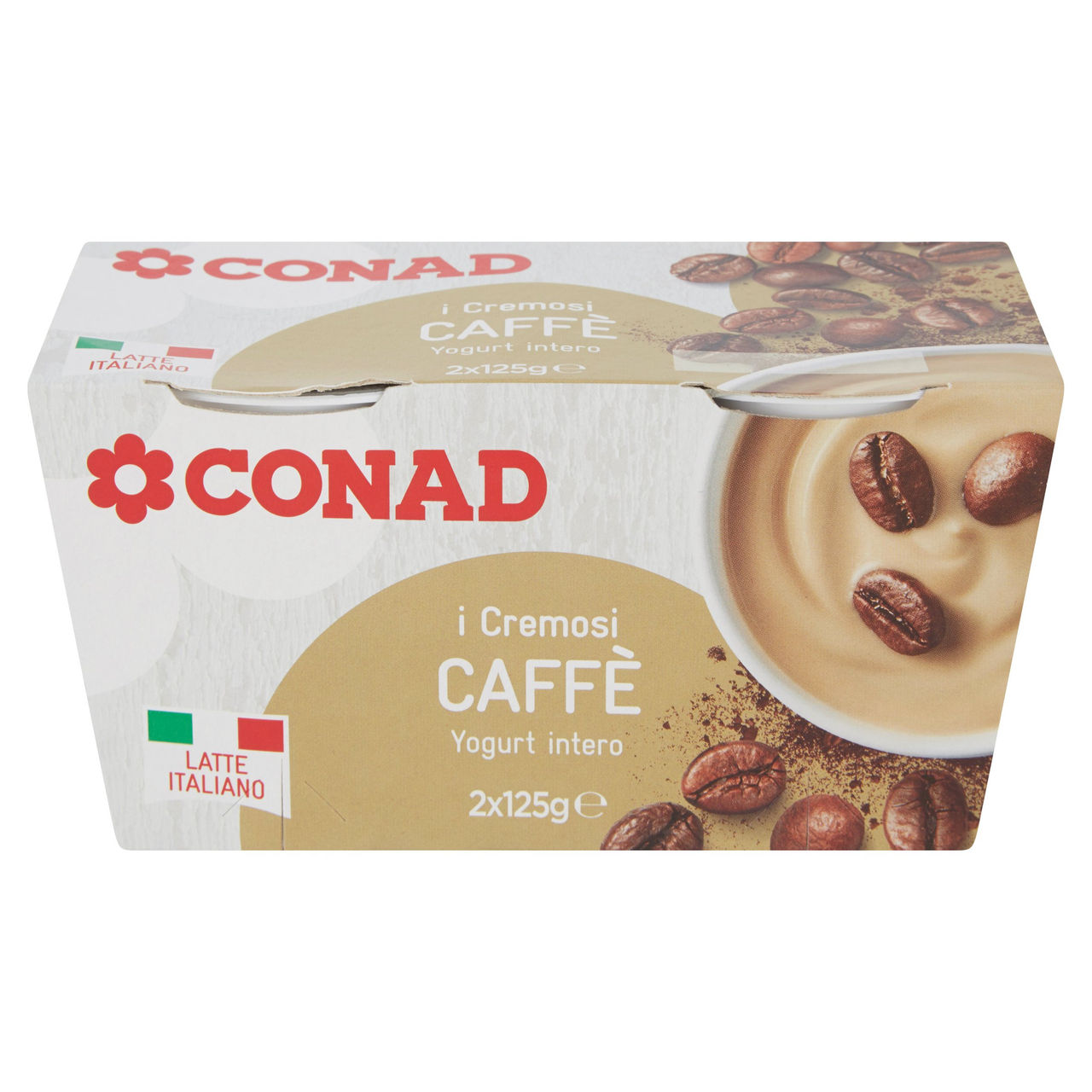 Yogurt cremoso caffè g.125 x 2 Conad online