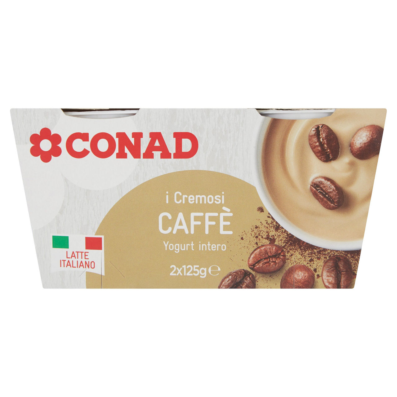 Yogurt cremoso caffè g.125 x 2 Conad online