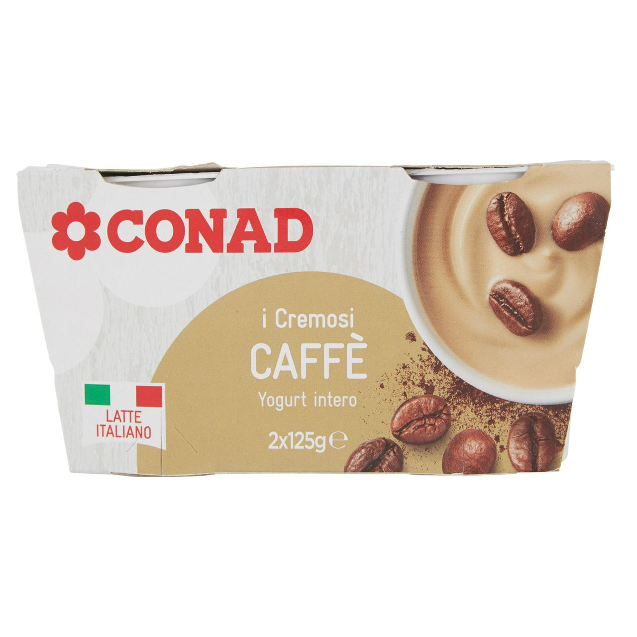 Yogurt cremoso caffè g.125 x 2 Conad online