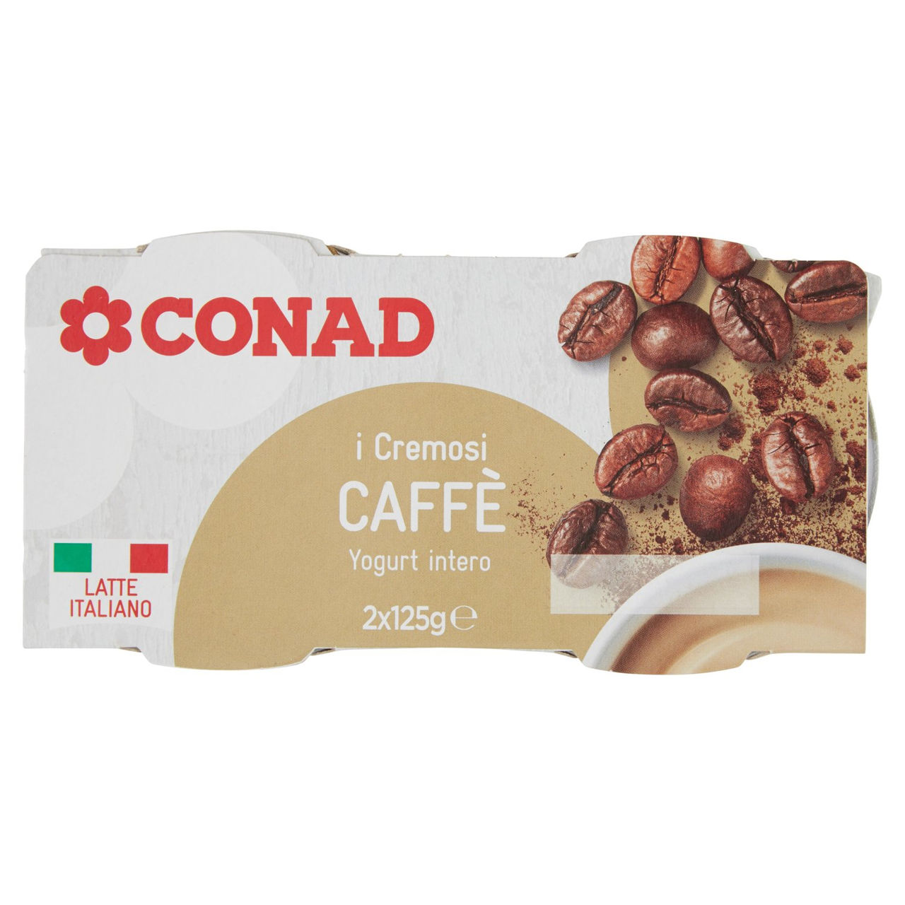 Yogurt cremoso caffè g.125 x 2 Conad online