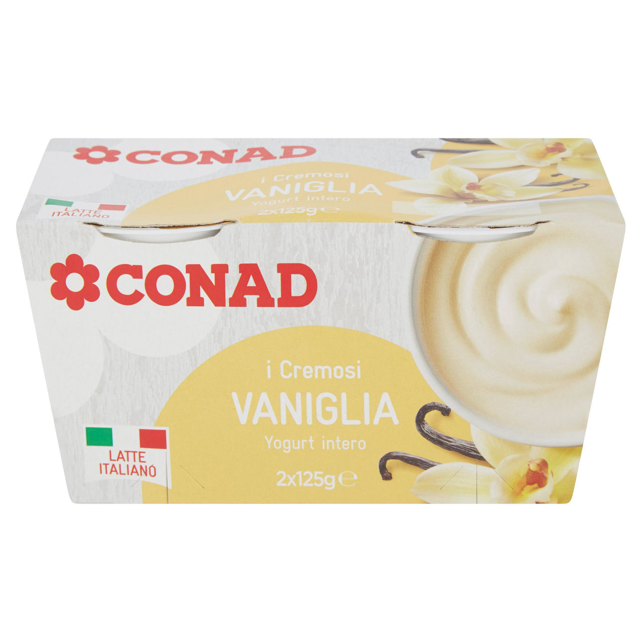 Yogurt Intero Vaniglia 2x125 g Conad online