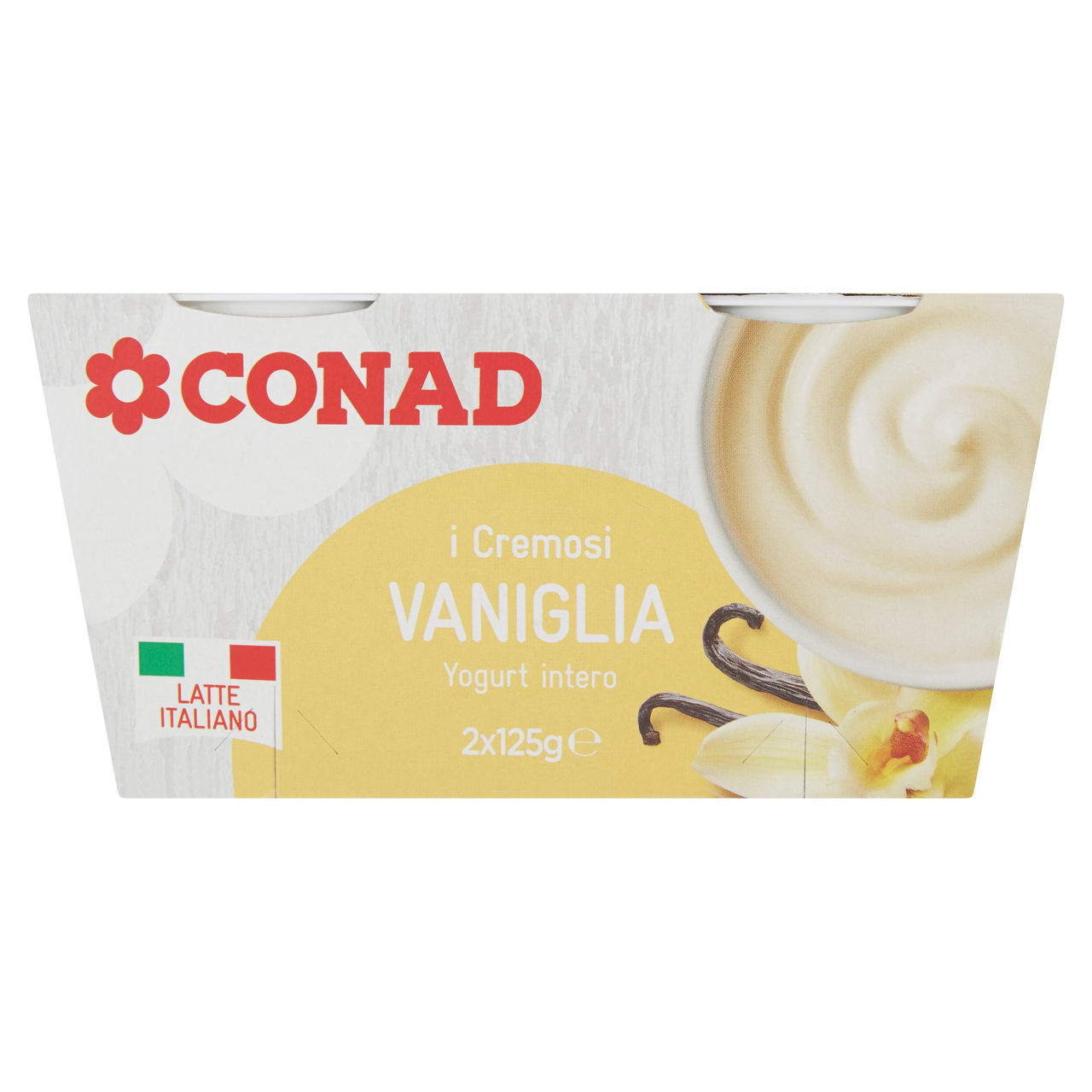 Yogurt Intero Vaniglia 2x125 g Conad online