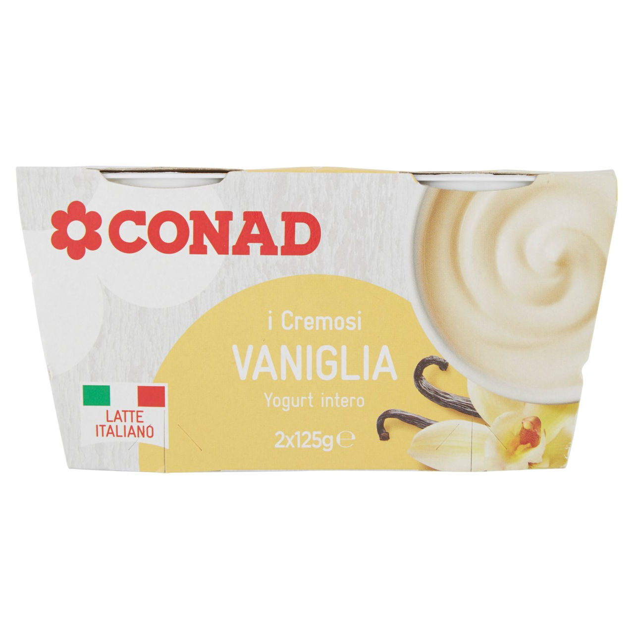 Yogurt Intero Vaniglia 2x125 g Conad online