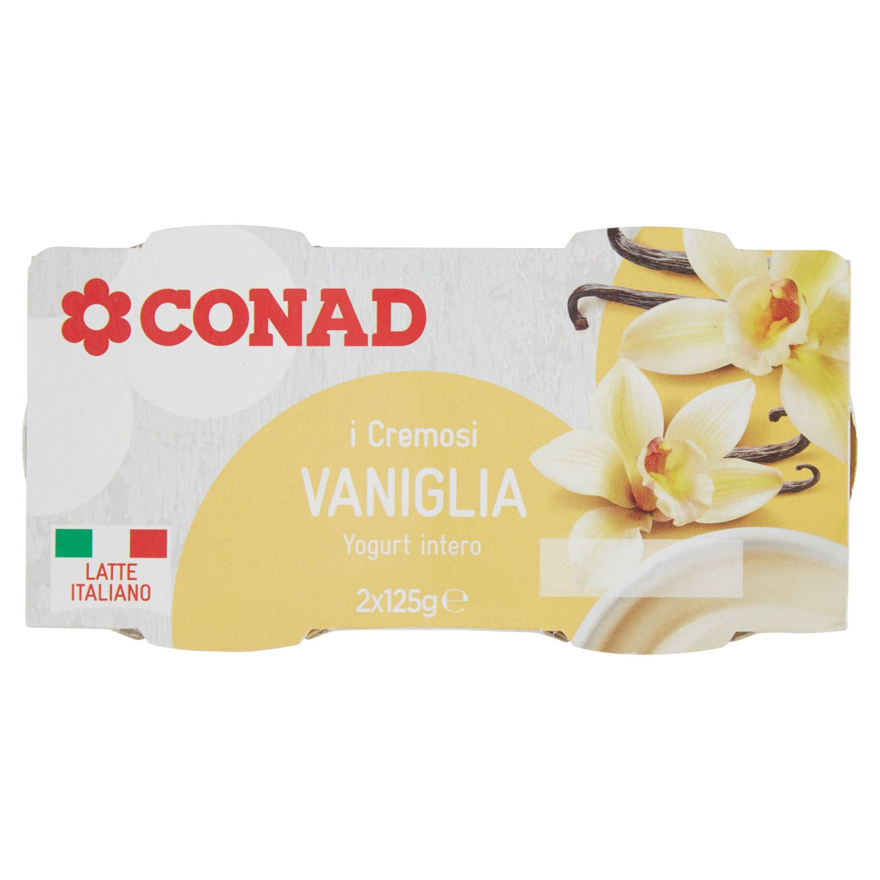 Yogurt Intero Vaniglia 2x125 g Conad online