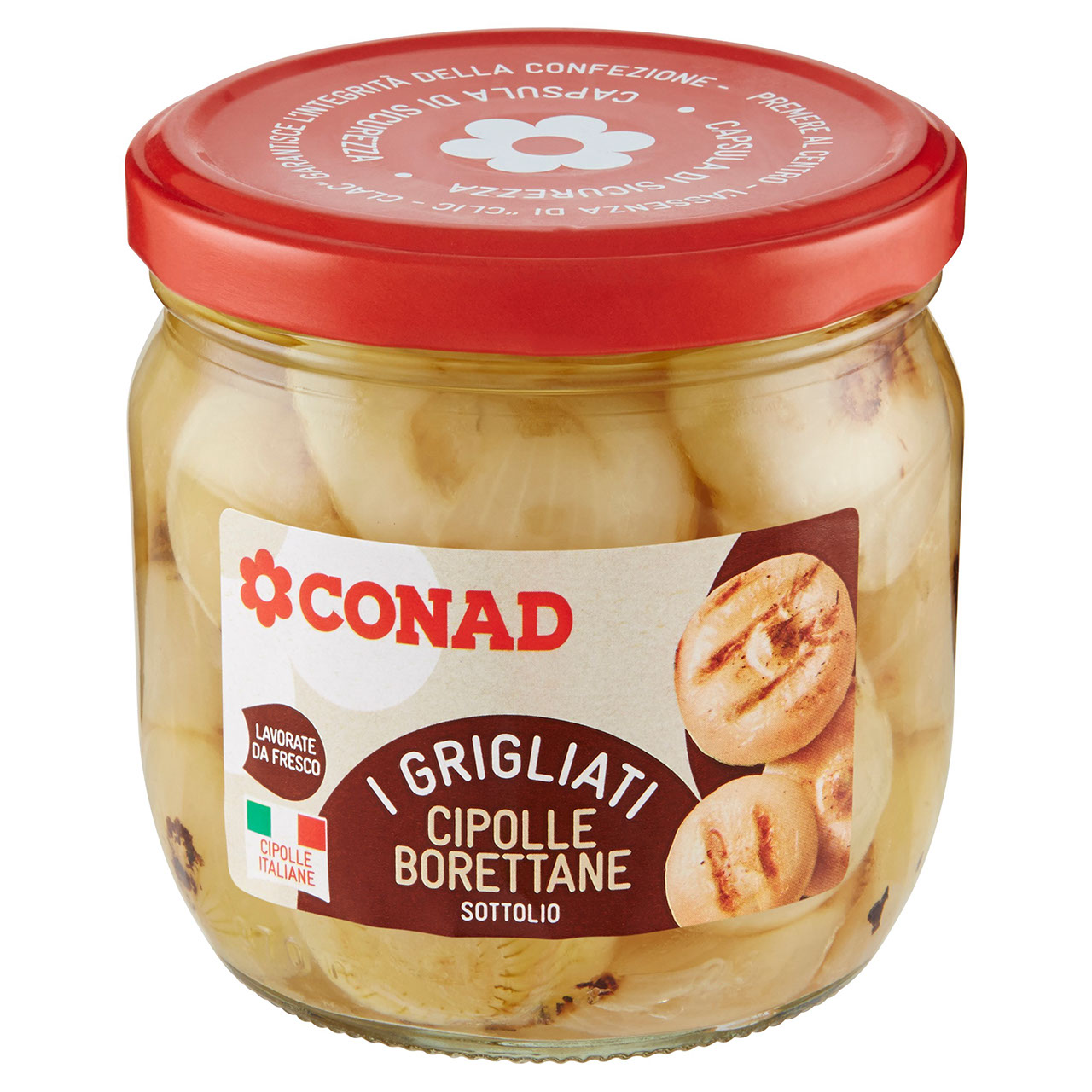 I Grigliati Cipolle Borettane Sottolio 320 g Conad