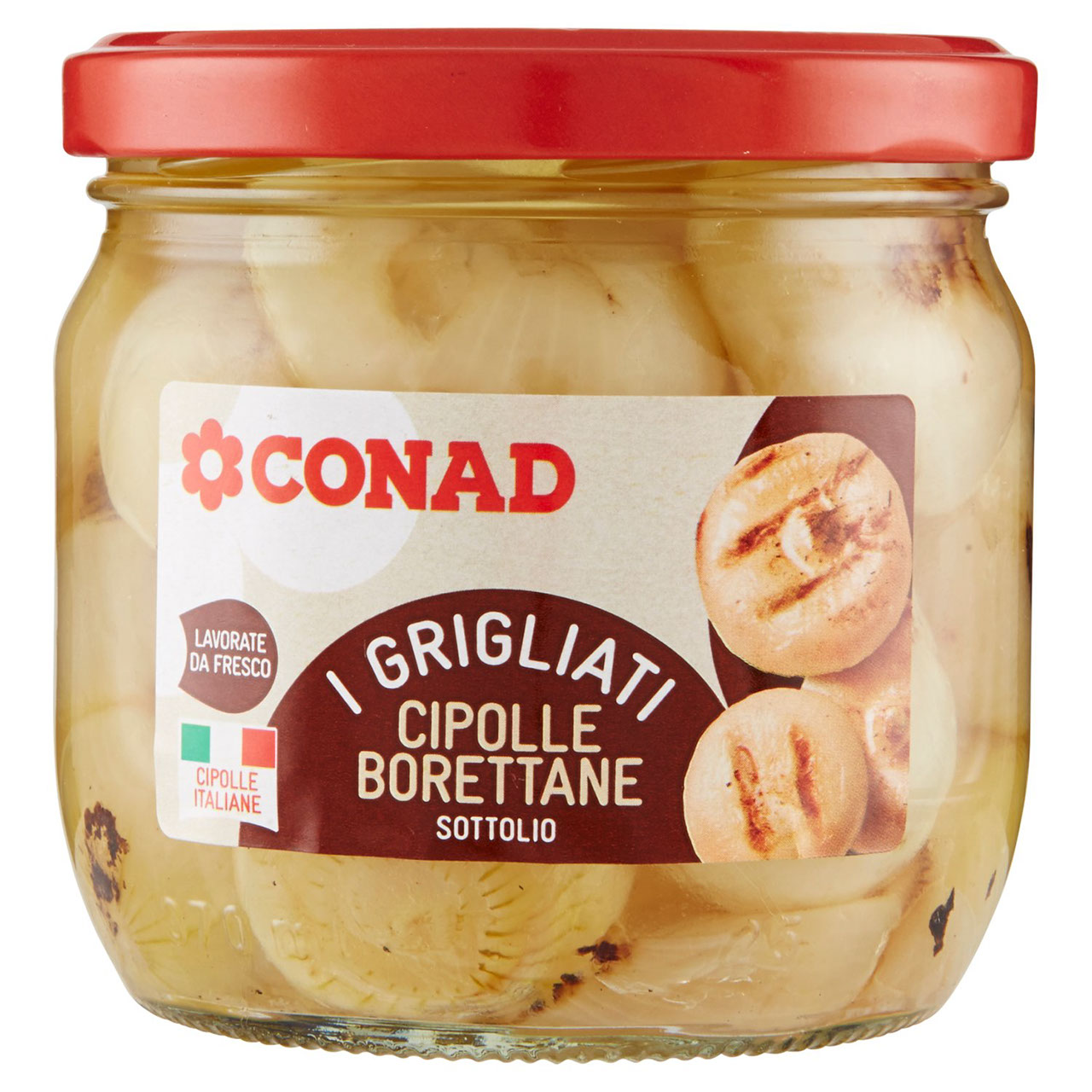 I Grigliati Cipolle Borettane Sottolio 320 g Conad