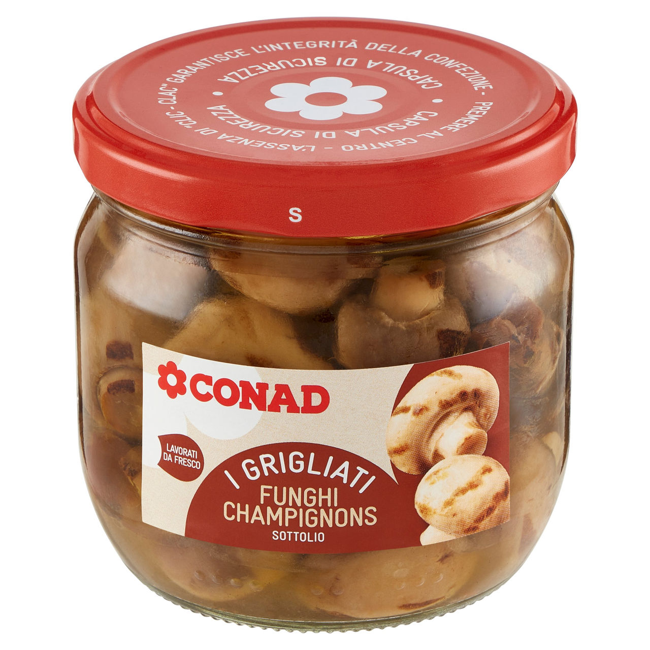 I Grigliati Funghi Champignons Sottolio Conad