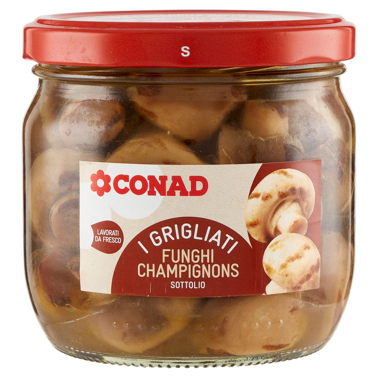 I Grigliati Funghi Champignons Sottolio Conad