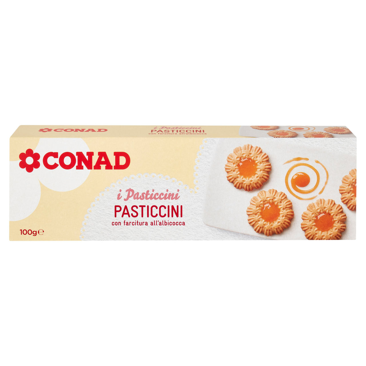 Pasticcini con Farcitura all'Albicocca online