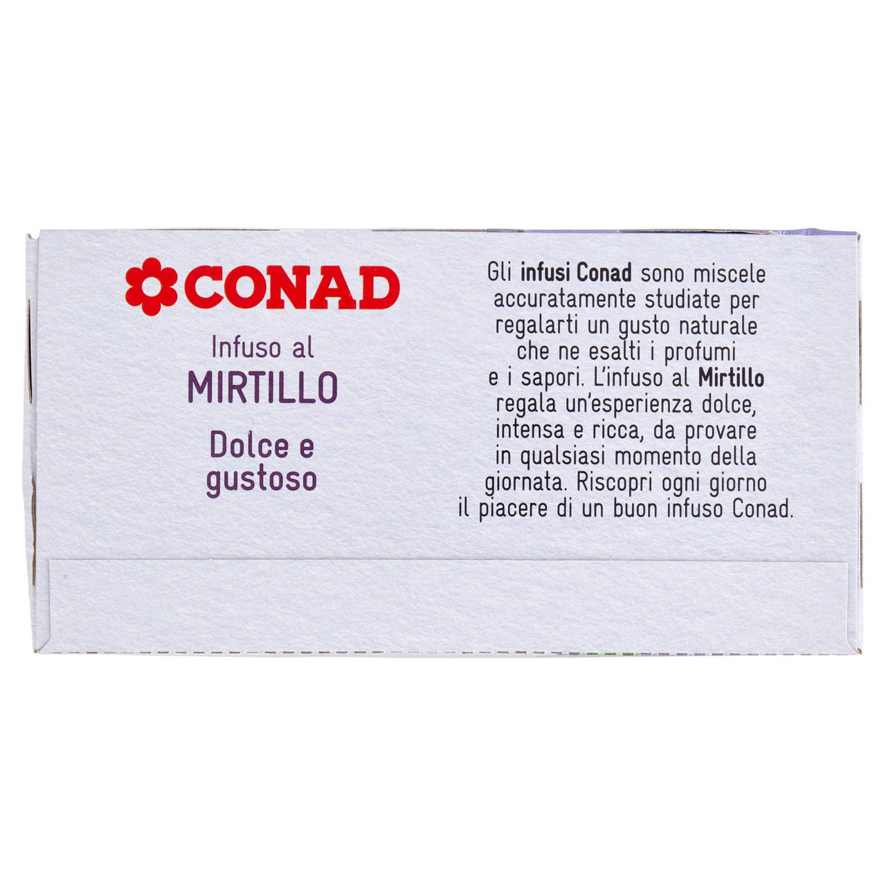 Infuso Mirtillo 20 filtri da 2,5 g Conad
