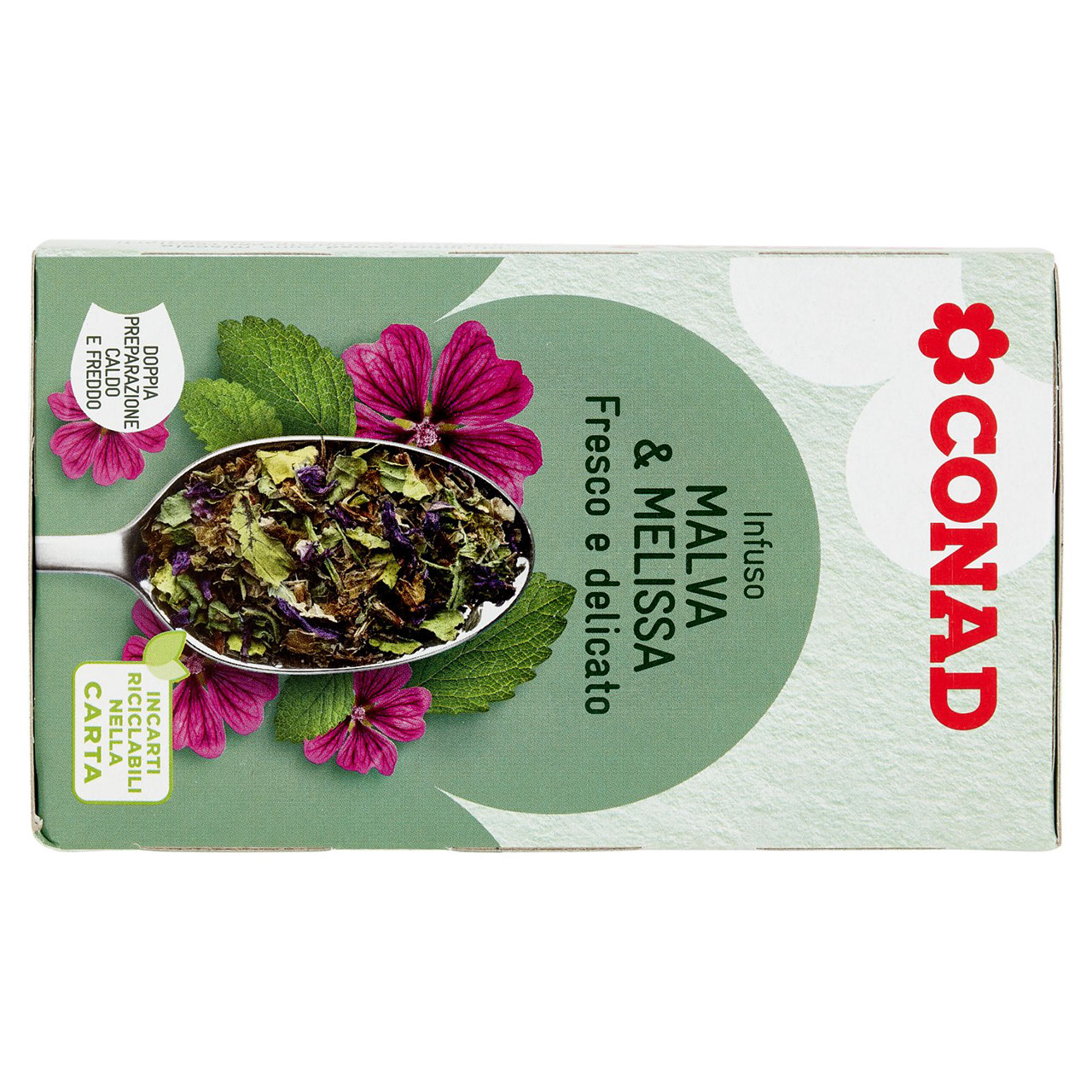 Infuso Malva & Melissa 20 filtri da 2,5 g Conad