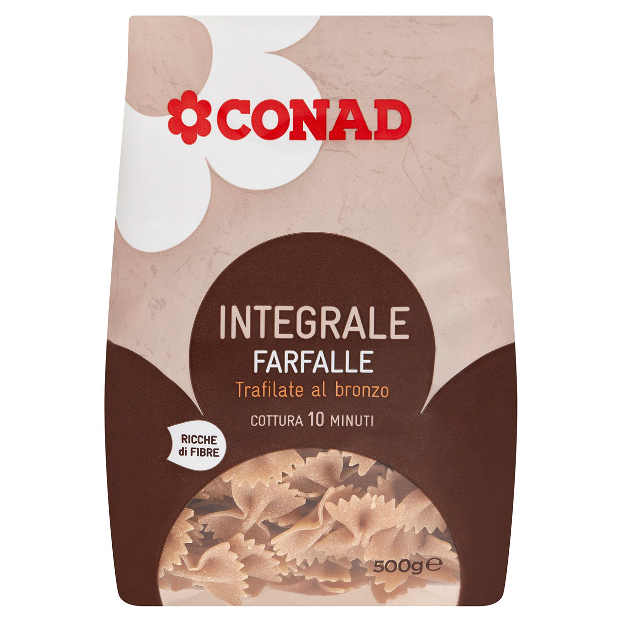 Farfalle Integrali 500 g Conad in vendita online