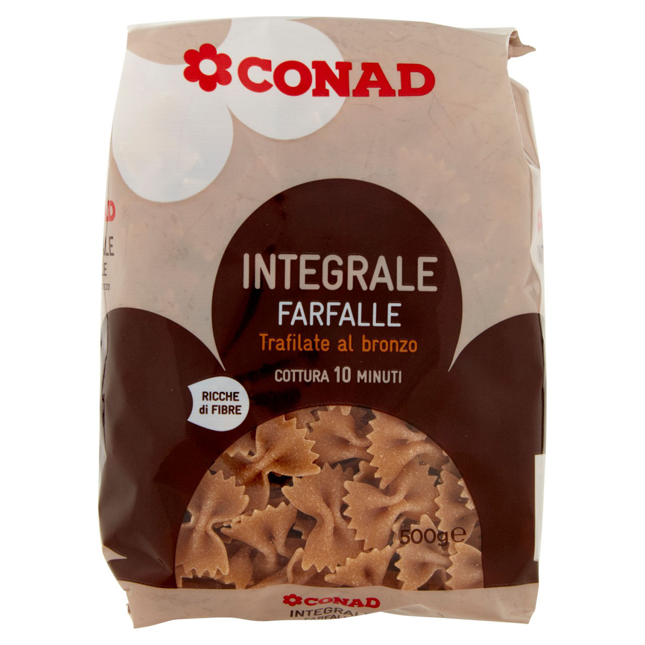 Farfalle Integrali 500 g Conad in vendita online