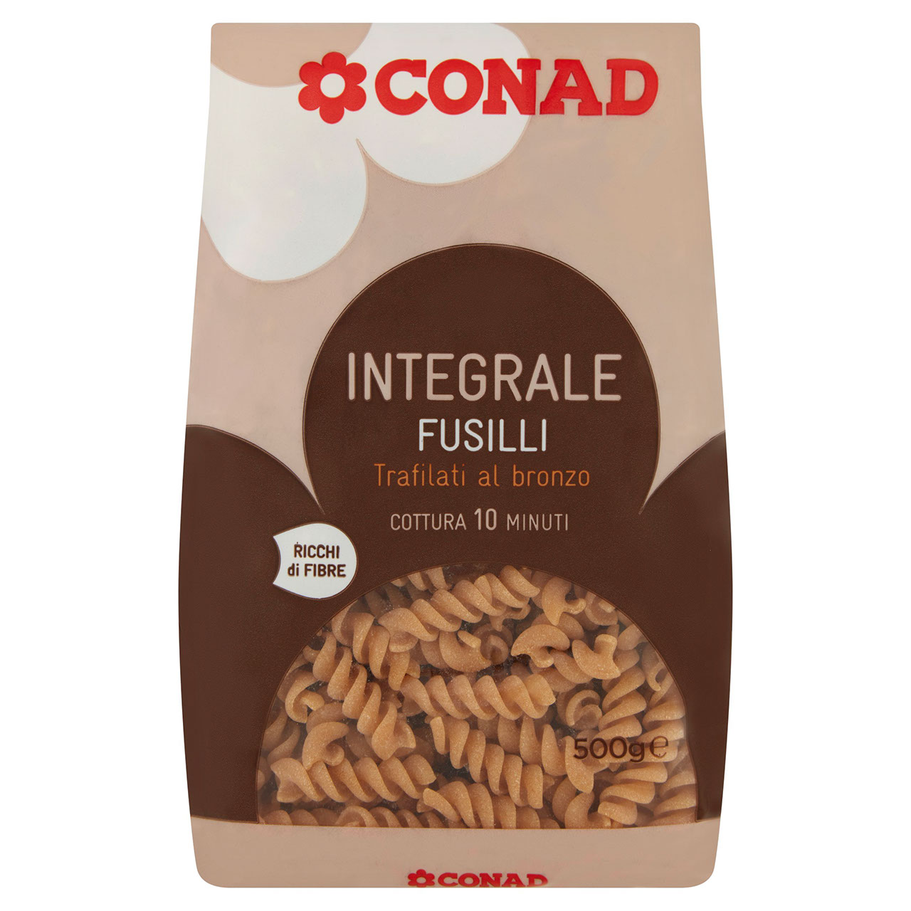 Conad Integrale Fusilli 500 g in vendita online