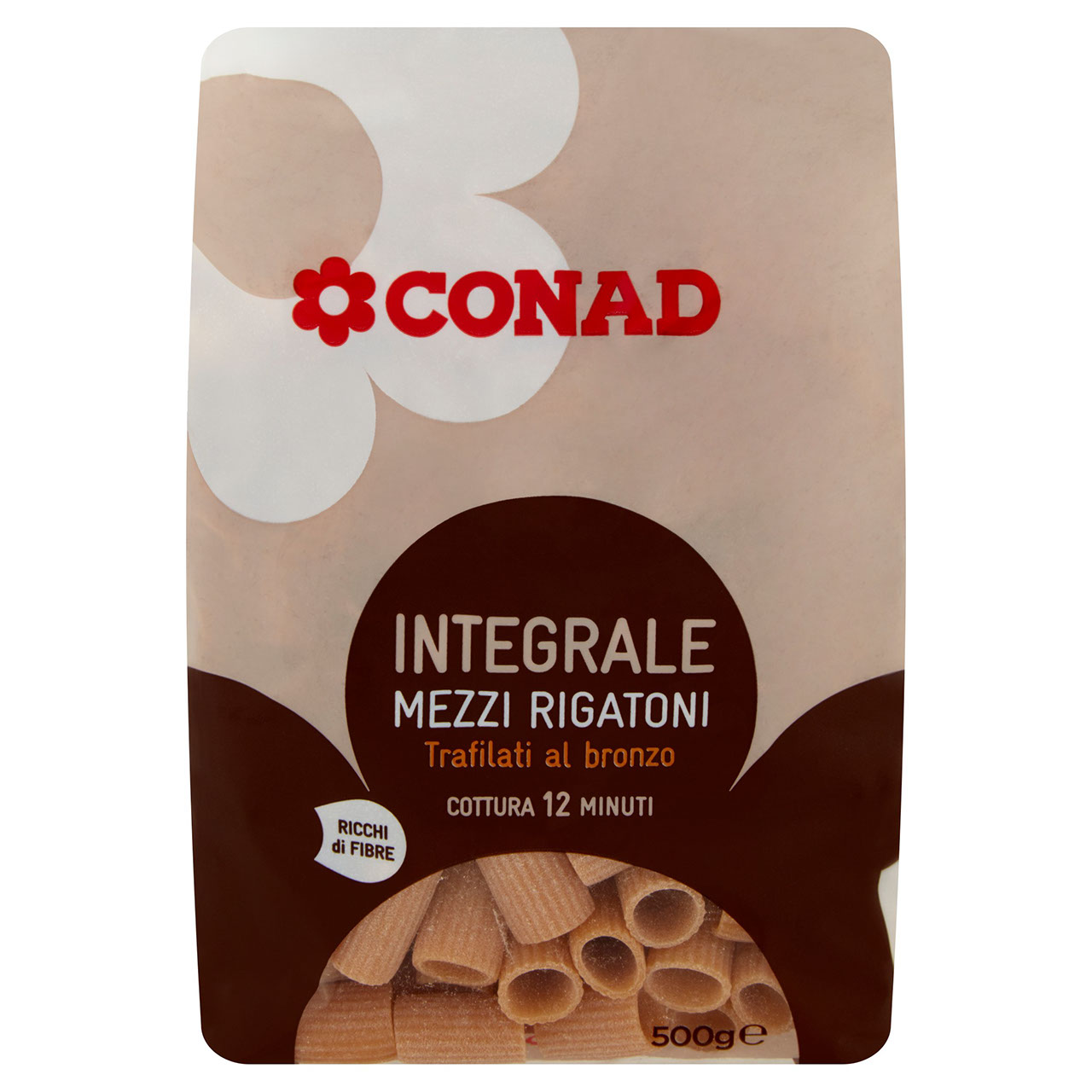 Integrale Mezzi Rigatoni 500 g Conad online