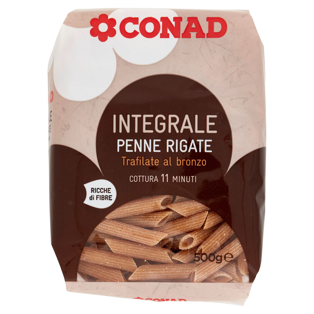 Penne Rigate Integrali 500 g Conad