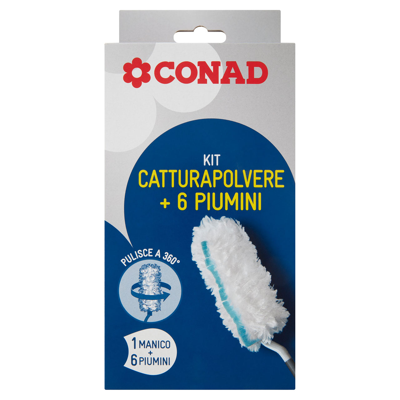 CONAD Kit Catturapolvere   6 Piumini