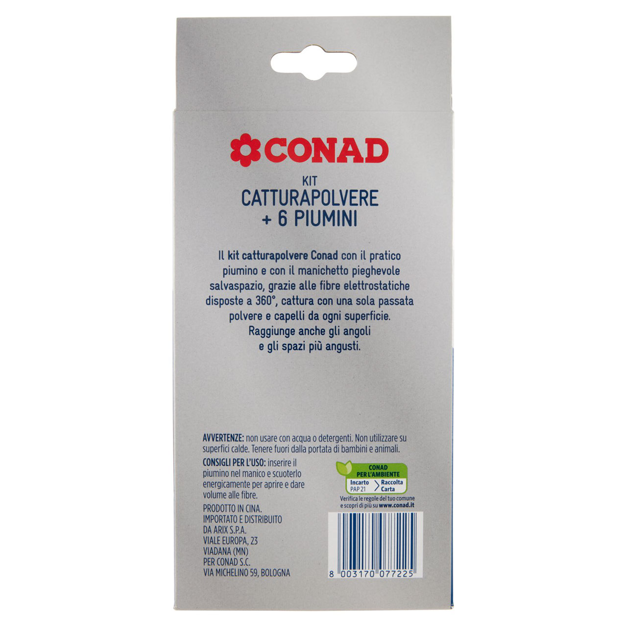 CONAD Kit Catturapolvere   6 Piumini