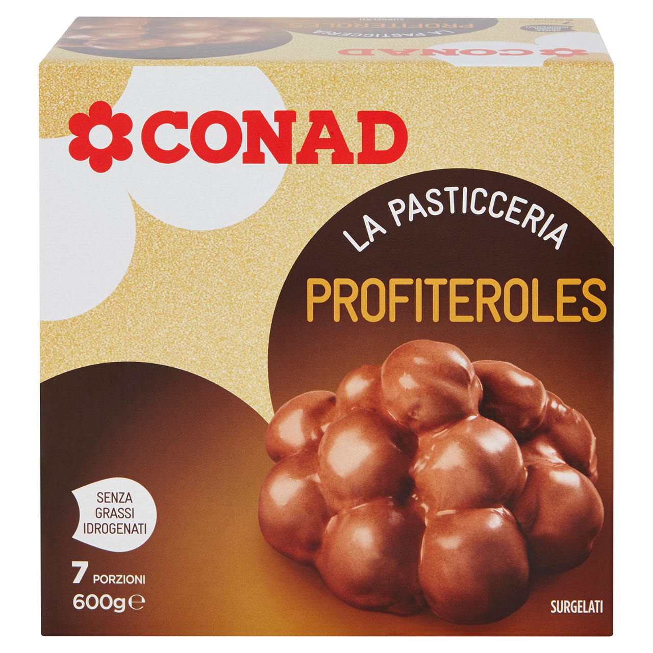 La Pasticceria Profiteroles Surgelati 600 g Conad