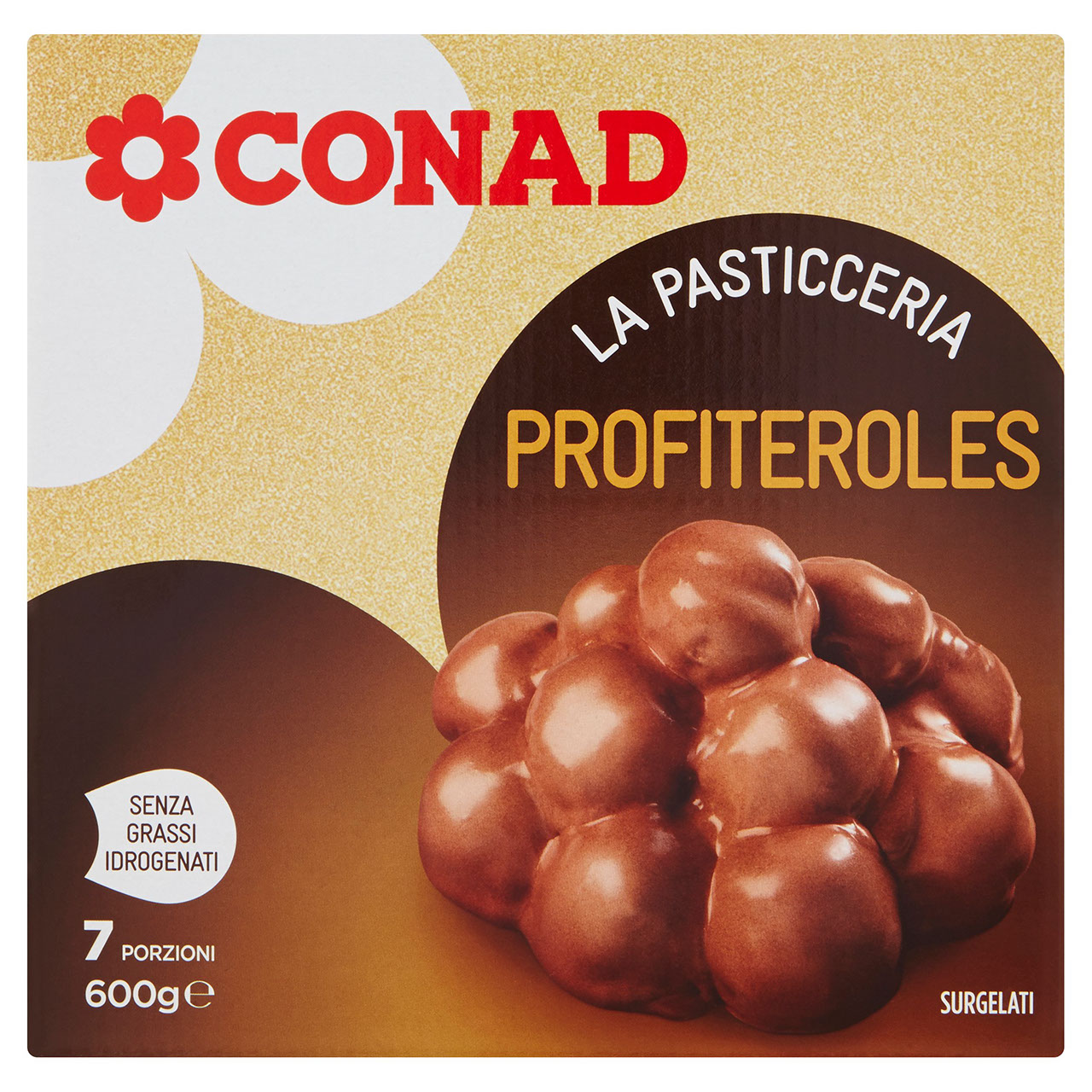 La Pasticceria Profiteroles Surgelati 600 g Conad