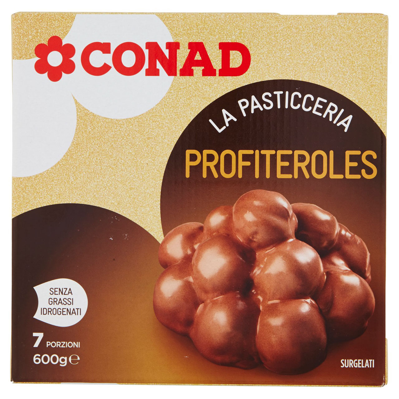 La Pasticceria Profiteroles Surgelati 600 g Conad