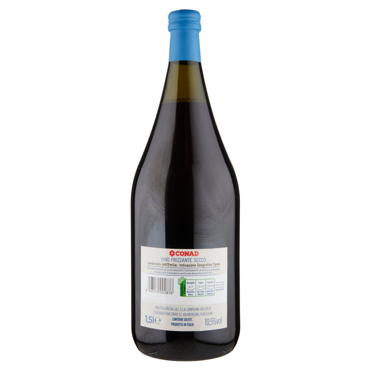 Lambrusco Emilia IGT Frizzante Secco 1,5 l Conad