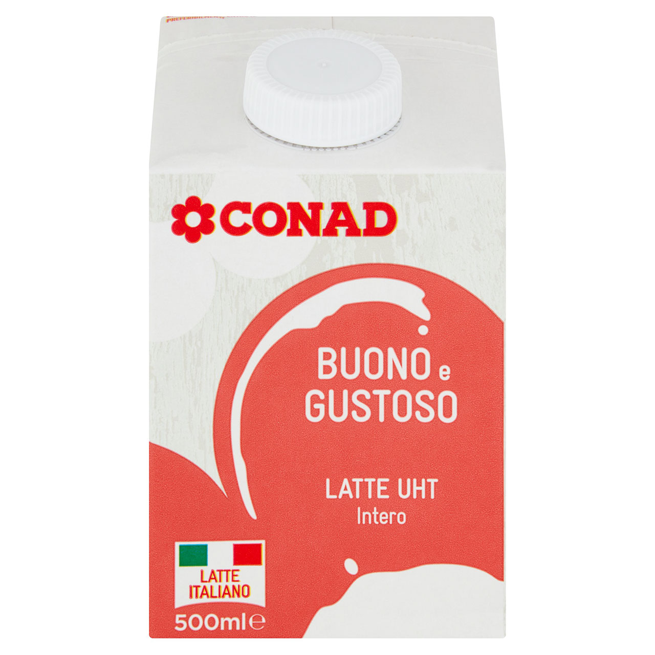 Latte UHT Intero 500 ml Conad in vendita online