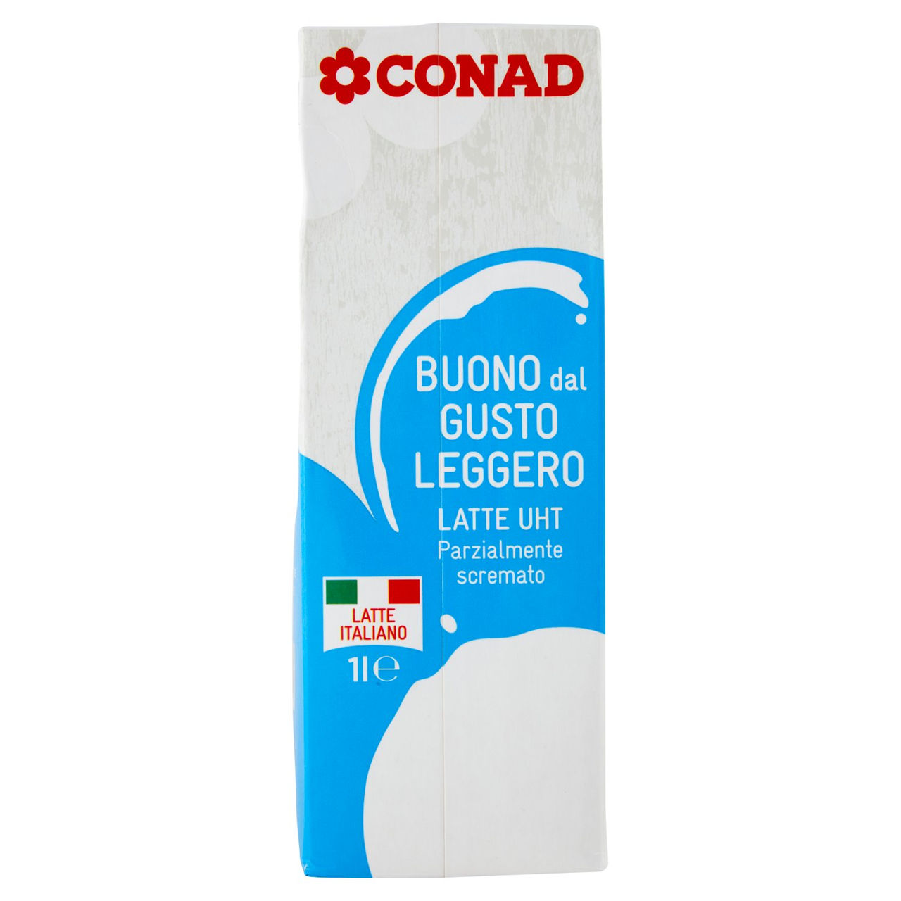 Latte Parzialmente Scremato UHT Leggero 1 l Conad