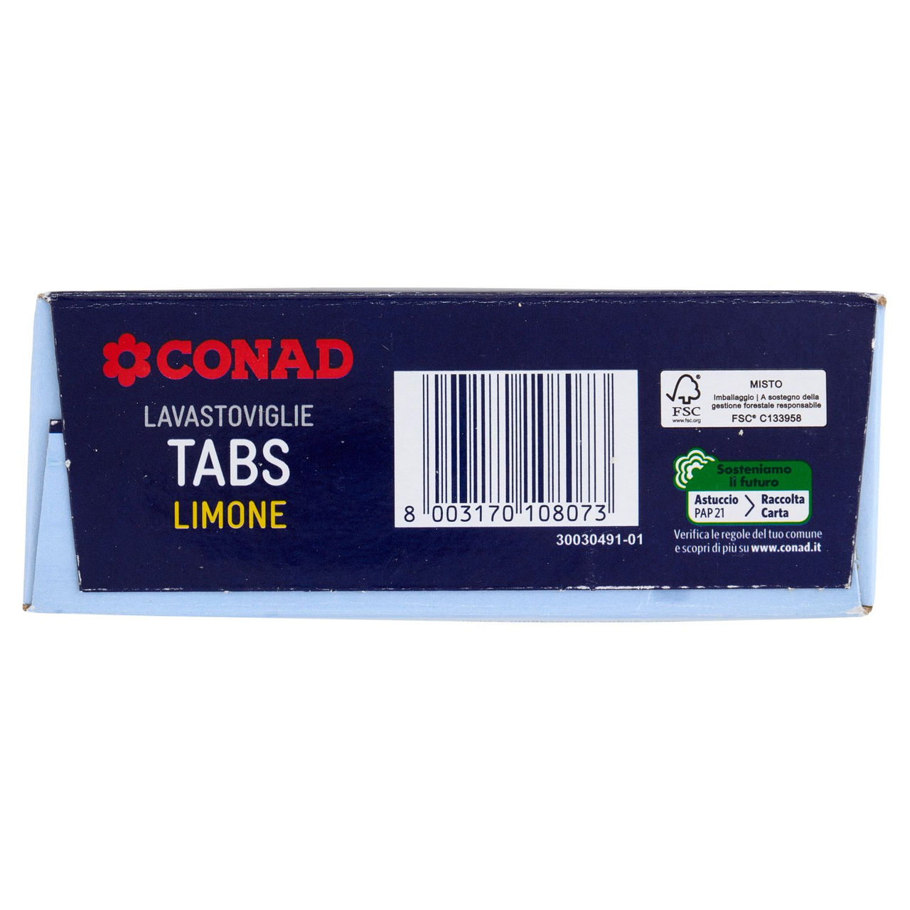 CONAD Lavastoviglie Tabs Limone 40 x 12 g