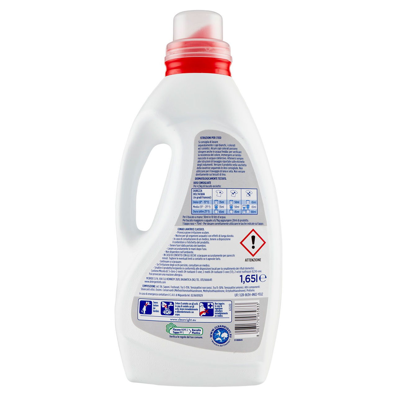 Lavatrice Classico 1,65 l Conad in vendita online