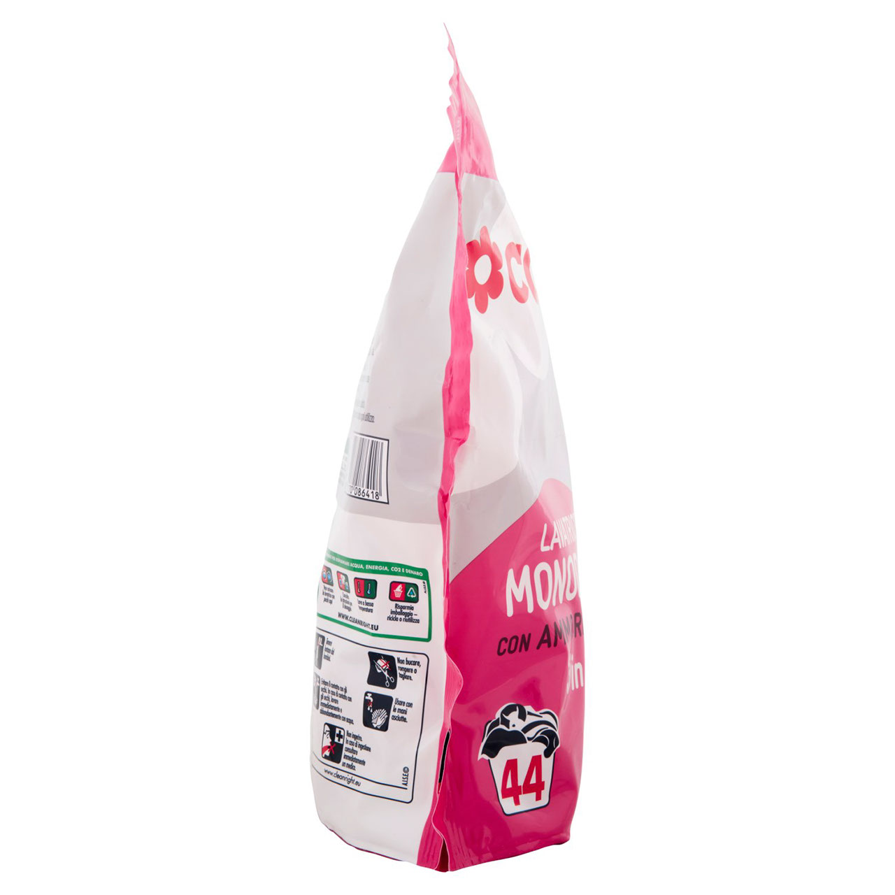 Lavatrice Monodose con Ammorbidente 3 in 1 Conad