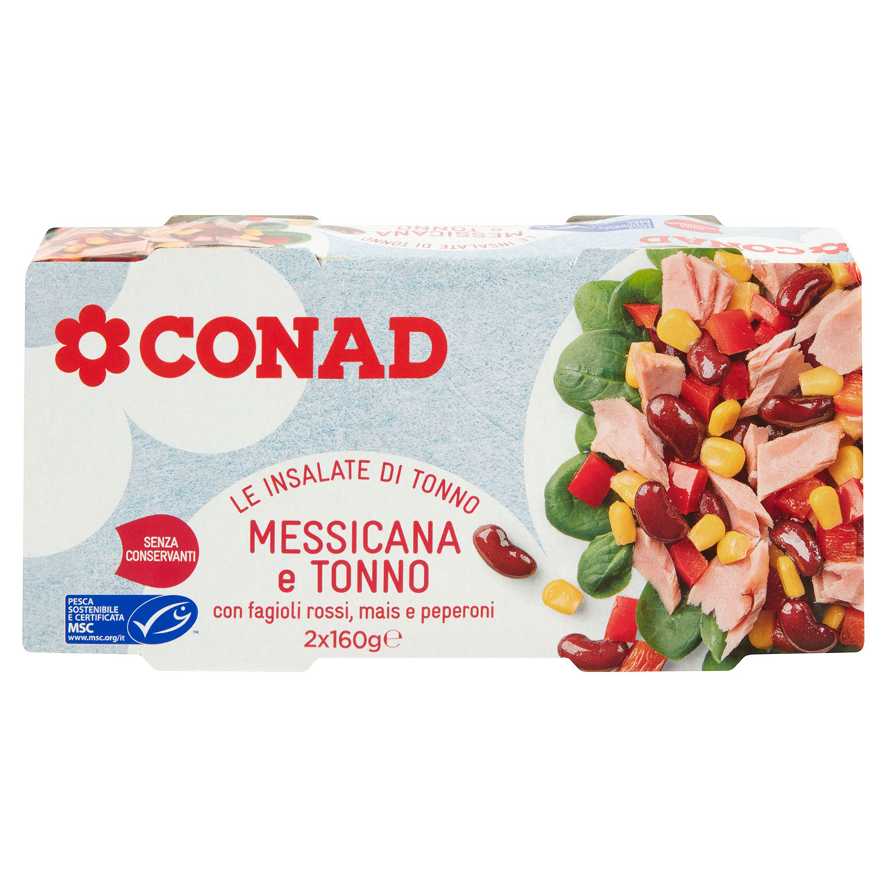 Le Insalate di Tonno Messicana e Tonno Conad