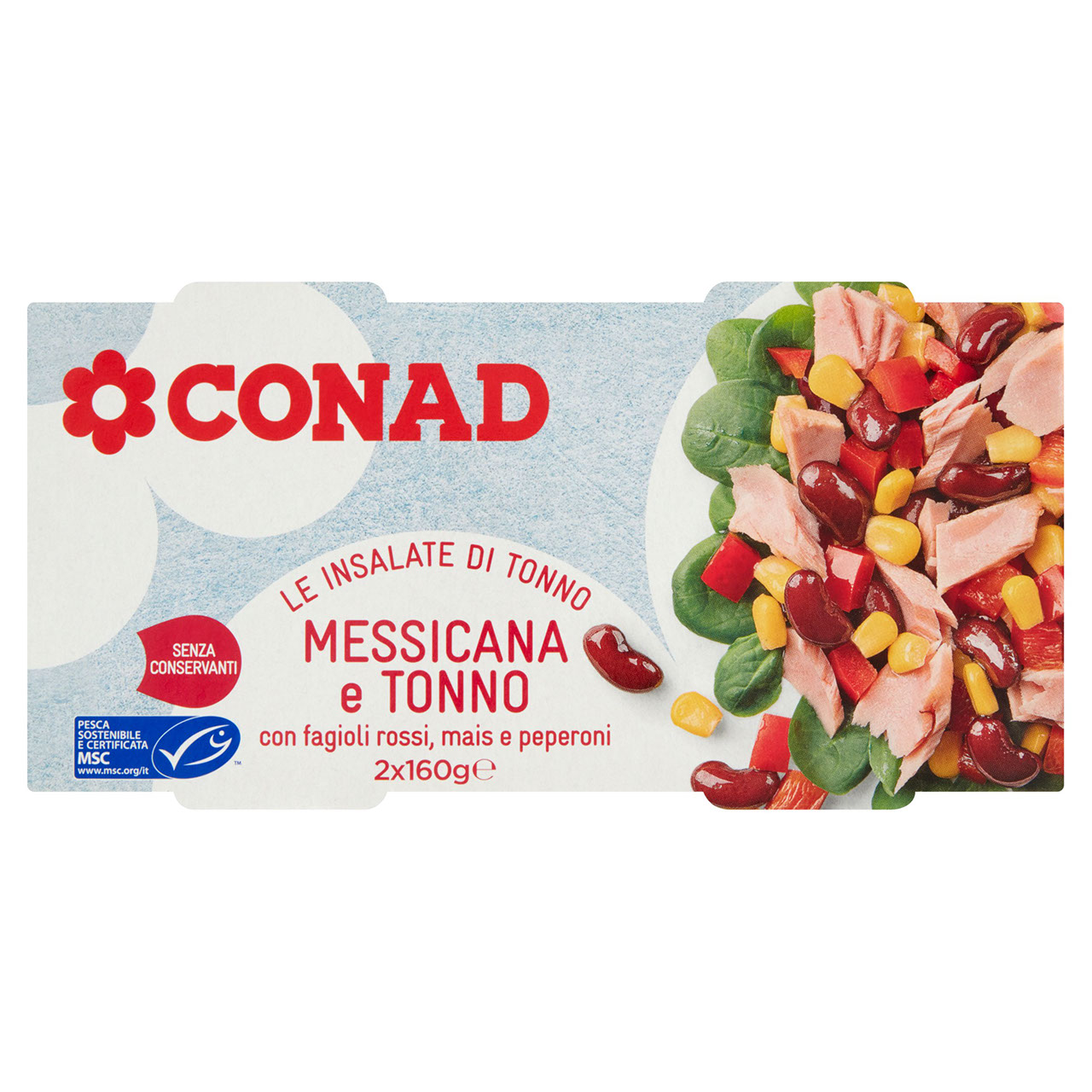 Le Insalate di Tonno Messicana e Tonno Conad