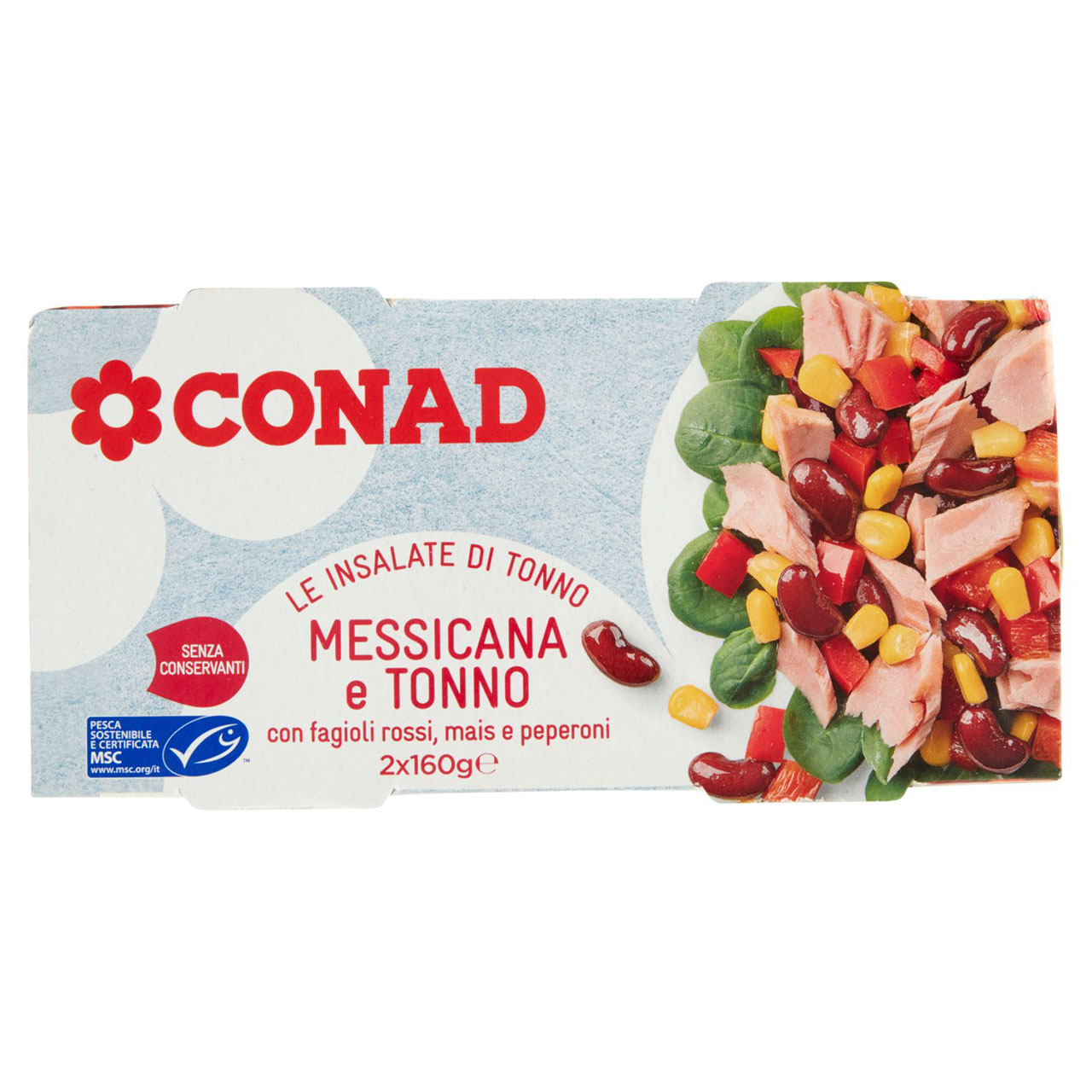 Le Insalate di Tonno Messicana e Tonno Conad